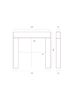 mentmore 44 dimensions
