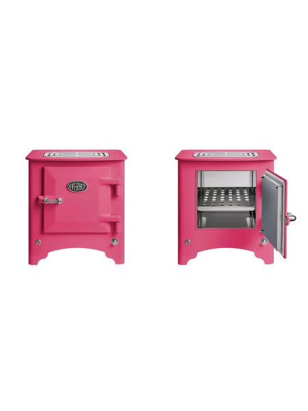 Everhot Electric Stove in Fandango Pink