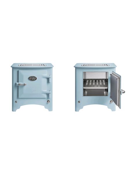 Everhot Electric Stove in Victoria Blue