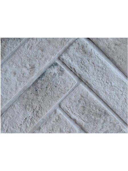 frosted iced grey brick chamber