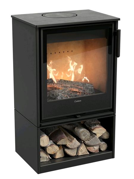 Contura 210G With Wood Compartment