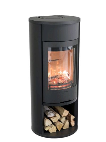 contura 610 black covered front painted aluminium top