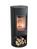 contura 610 black covered front painted aluminium top