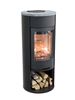 contura 610 black covered front soapstone top