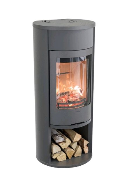 contura 610 grey covered front painted aluminium top