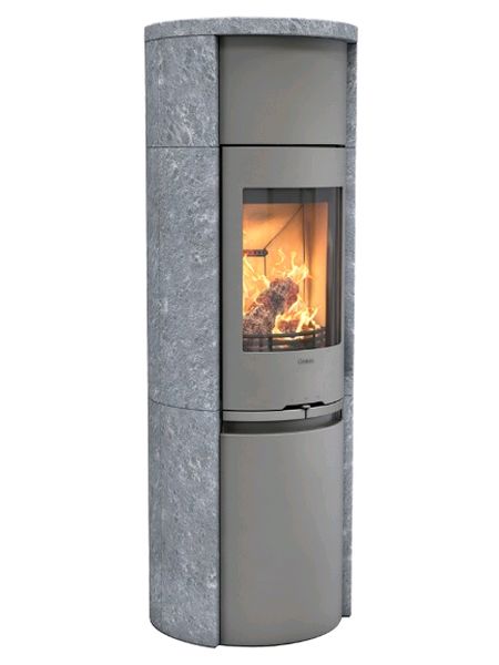 Contura 590T Style Greya and soapstone