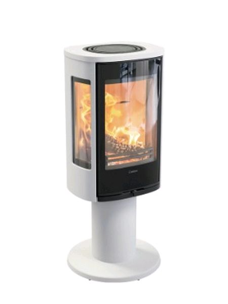 contura 886g white with painted aluminium top