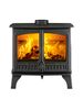 Herald 8 Eco Double Door Wood Burner