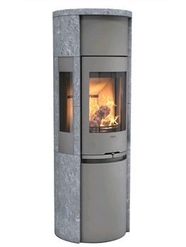 Contura Contura 596T style 5kw woodburner black or grey with soapstone