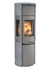 Contura 596T style 5kw woodburner black or grey with soapstone