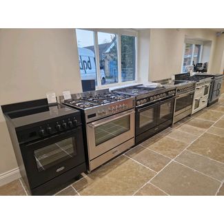 Here we have a selection of De Longhi, Smeg and Rayburn Range cookers